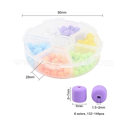 6 цвет бусин из полимерной глины CLAY-YW0001-18