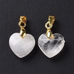 Природного кварца хрустальных подвесок&nbsp;G-C023-07L