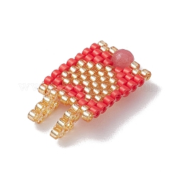 Стеклянные подвески из бисера PALLOY-MZ00227-02