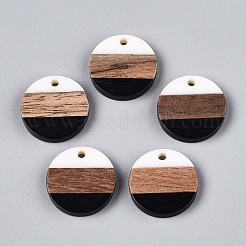 Подвески из смолы и ореха RESI-T057-35M