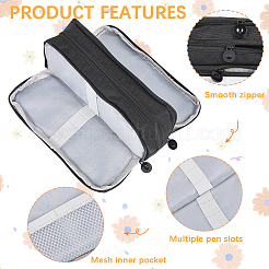 Холщовая сумка для ручек AJEW-WH20018-14C