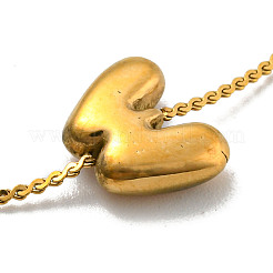 Браслеты-цепочки-змеевики из нержавеющей стали 304&nbsp;LS-BJEW-H608-01G-W