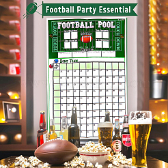 Плакат на стене футбольного бассейна&nbsp;AJEW-WH20077-012B