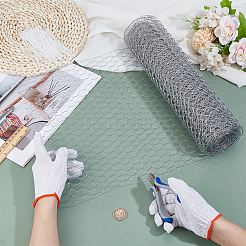 1 рулон железной шестиугольной сетки DIY-BC0015-41