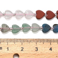 5 стиль: нити бусин из вишневого кварца G-F811-A02-01