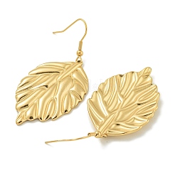 Серьги-подвески из нержавеющей стали 304 с ионным покрытием (IP)&nbsp;EJEW-G400-15G