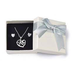 Коробка для ювелирных изделий из картона&nbsp;CON-P015-01