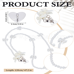 1 шт. акриловые бусины для мобильных телефонов для женщин&nbsp;HJEW-LP0001-36B