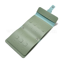 Сумки для хранения сережек из искусственной кожи&nbsp;LS-EDIS-E012-01B