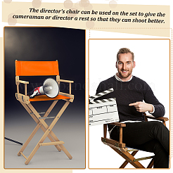 Сменный чехол для стула из брезентовой ткани&nbsp;AJEW-WH0258-963B-02