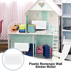 Пластиковый прямоугольник настенная наклейка модель AJEW-WH0270-659