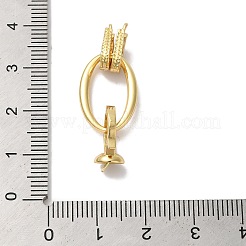 Реечное покрытие латунь микро паве прозрачный кубический цирконий складные застежки&nbsp;KK-A222-08G