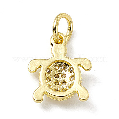 Латунные микро проложить кубического циркония подвески ZIRC-F132-27G