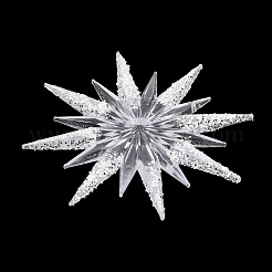 Рождественский акриловый кулон HJEW-B008-01