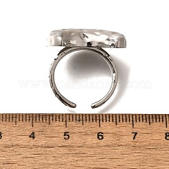 Латунные манжеты для женщин RJEW-Q008-07A-P