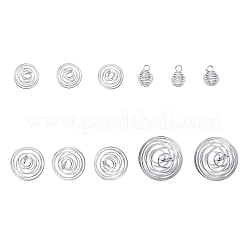 40шт 4 размера подвески из железной проволоки IFIN-CJ0001-40S