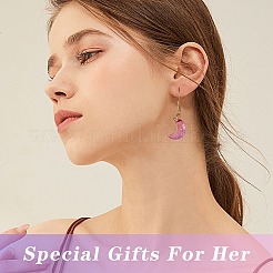 120шт 2 стильные стеклянные подвески GLAA-SZ0001-87