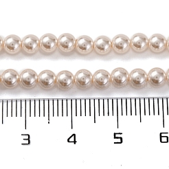 Выпечка окрашены перламутровый стекла жемчужные нити круглый шарик&nbsp;PEAR-H019-02A-02