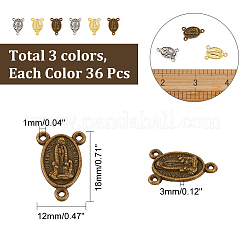 108 шт. 3-цветные литые звенья для люстры FIND-AR0002-46