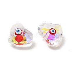 Прозрачные стеклянные бусины GLAA-F121-11