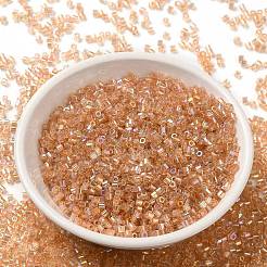 Прозрачные цвета ab стеклянный бисер SEED-S042-19B-05