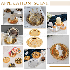 2шт 2 стиля железная пластина для украшений&nbsp;DJEW-PH0001-51