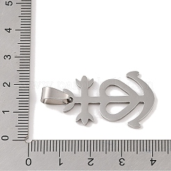 Подвески из нержавеющей стали 201 STAS-A094-10P