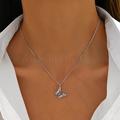 Красочное женское ожерелье с подвеской в виде бабочки LG8301-2