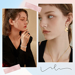 800 шт. 4 стиля соединительных колец из нержавеющей стали 304 STAS-SC0006-08