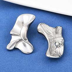 Серьги-гвоздики из нержавеющей стали 304 EJEW-K268-77P