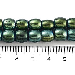 Синтетические магнитные гематит бусины пряди G-P545-H01-01C