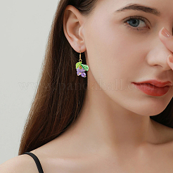 240шт 6 стиля прозрачные акриловые подвески&nbsp;TACR-GA0001-11