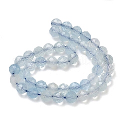 Природные Аквамарин бисер нитей&nbsp;G-B168-A02-4mm