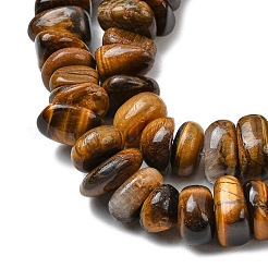 Природных тигровый глаз бисер нитей&nbsp;G-A285-A02-01