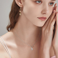 12шт 2 цвета латунные микро проложить кубический цирконий шармы&nbsp;KK-FH0007-76