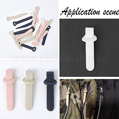 24 шт. 4 цвета искусственной кожи фиксатор молнии сменный для ремонта сумочки для багажа аксессуары&nbsp;DIY-GF0011-62A