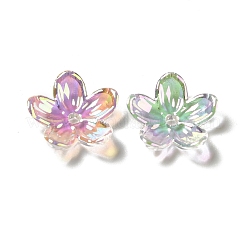 Прозрачные колпачки акриловая бисера&nbsp;X-OACR-H016-02