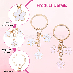 2шт брелок из цинкового сплава 2 цветов&nbsp;KEYC-CP0001-37