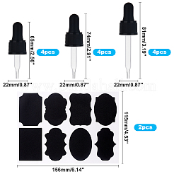 Набор стеклянных каплевидных градуированных пипеток TOOL-PH0001-08