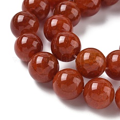 Природные треск агат бисер нитей&nbsp;G-I394-B15-14mm