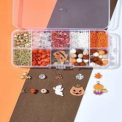 Наборы бусин своими руками на тему Хэллоуина DIY-FS0006-96A