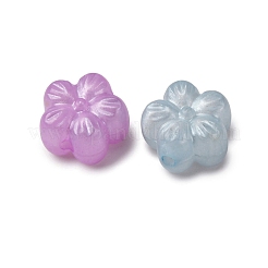 Светящиеся прозрачные акриловые бусины&nbsp;LACR-S001-15C