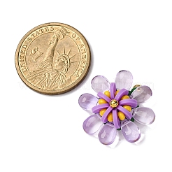 Подвески из стекла и полимерной глины&nbsp;PALLOY-MZ00810-03