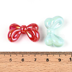 Непрозрачные акриловые бусины с УФ-покрытием&nbsp;X-OACR-N143-05