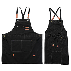 Фартук из хлопчатобумажной ткани&nbsp;AJEW-WH20060-29B