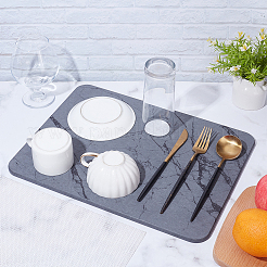 Прямоугольный коврик для ванной из диатомита AJEW-WH0270-779