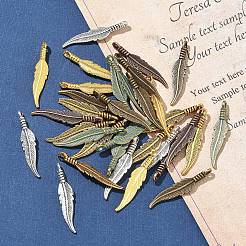 120 шт. 6 цвета подвески из сплава в тибетском стиле&nbsp;FIND-YW0006-89