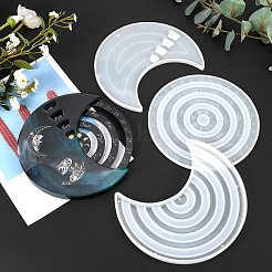3 шт. Силиконовая форма moon perpetual calenda&nbsp;DIY-SZC0002-01