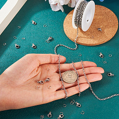 Цепи прямоугольного сечения из нержавеющей стали 304 длиной 5 м CHS-TA0001-55