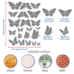 Трафареты для резки металла из нержавеющей стали DIY-WH0289-137